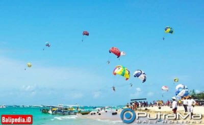 Single Parasailing Tanjung Benoa Bali