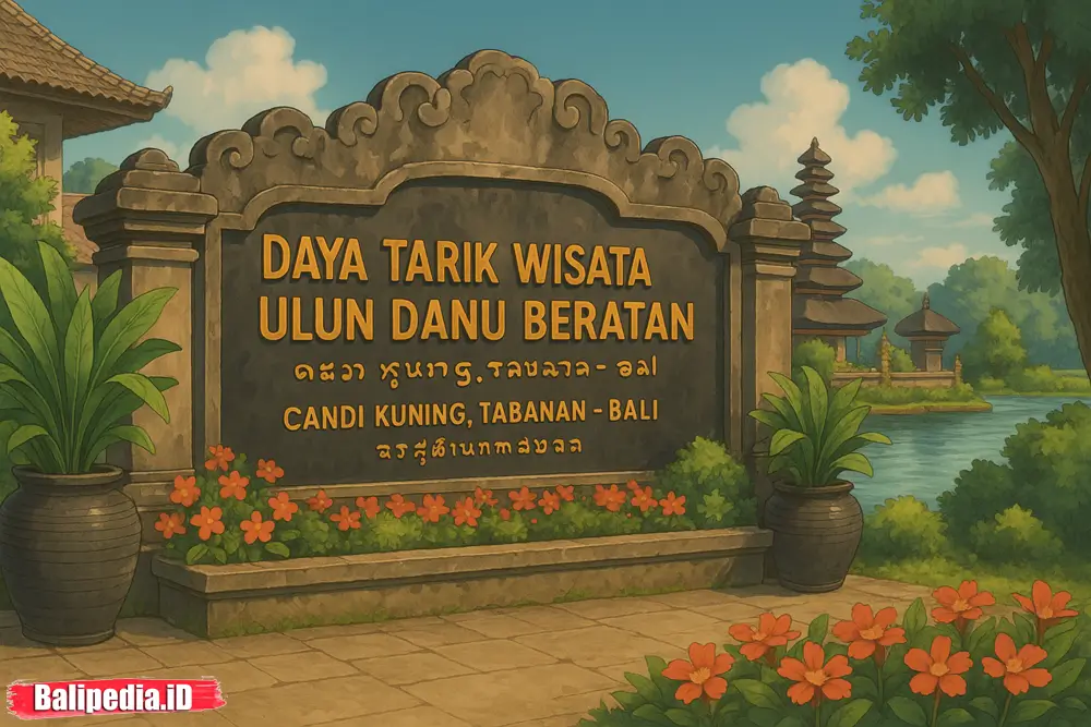 Daya Tarik Wisata Ulun Danu Beratan Bali